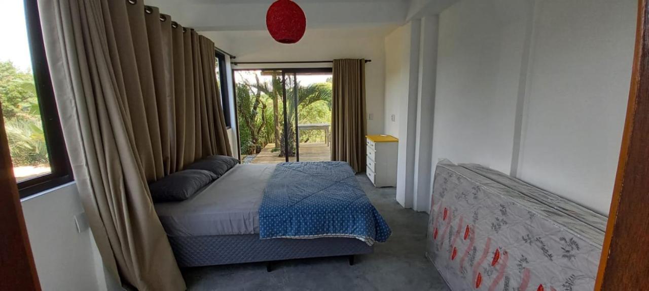 Villa Santorini Praia Do Rosa Com Piscina E Jacuzzi Exterior foto